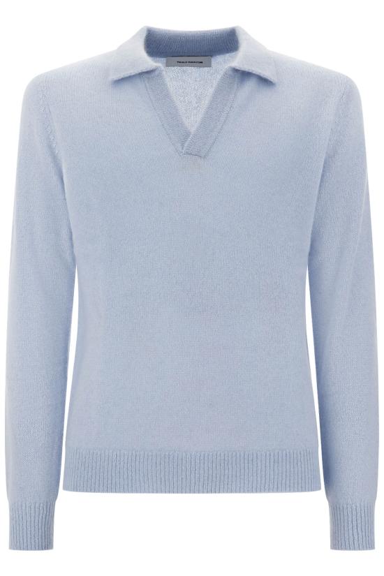 26FW 파울로 라가치니 스웨터 54216K 21 Light blue