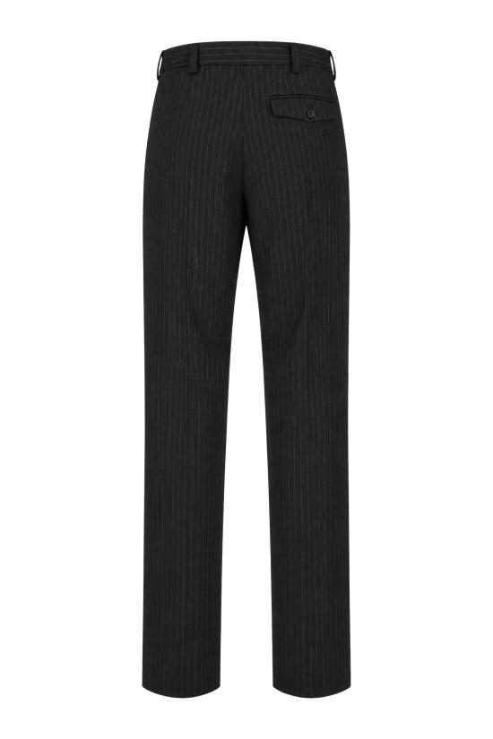 26FW 생로랑 스트레이트 팬츠 876243Y1O22 2071 MARRON CRAIE - SAINT LAURENT
