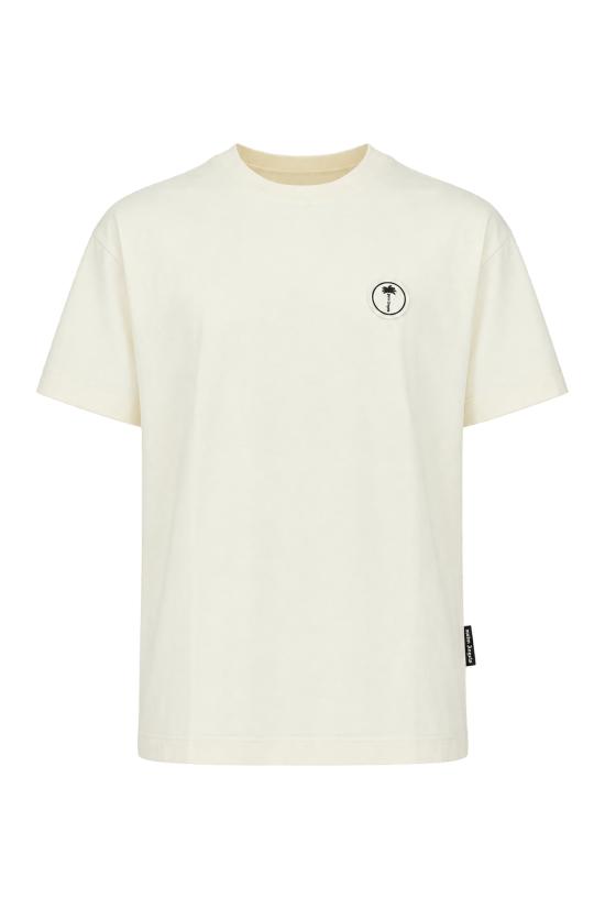 26FW 팜앤젤스 반팔 티셔츠 PAMAA001JR002 0303 OFF WHITE