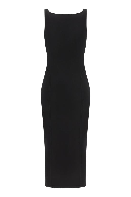 26FW 알라이아 원피스 AA9R3205K295D 995 NOIR - ALAIA