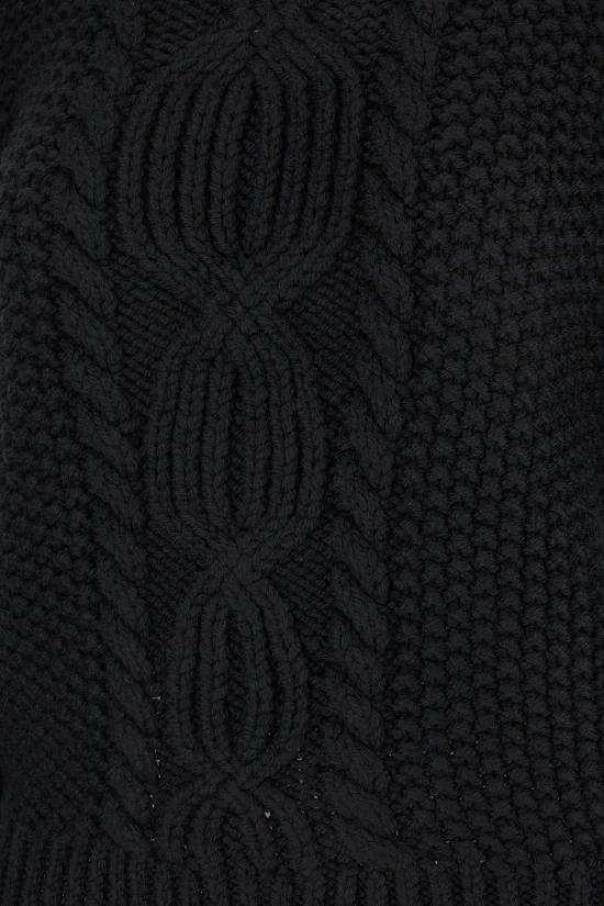 26FW 생로랑 스웨터 A004KQY77OL 1000 NOIR - SAINT LAURENT