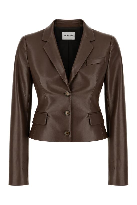 26FW 안다마네 베스트 T203060ATNP152 641 DARK BROWN