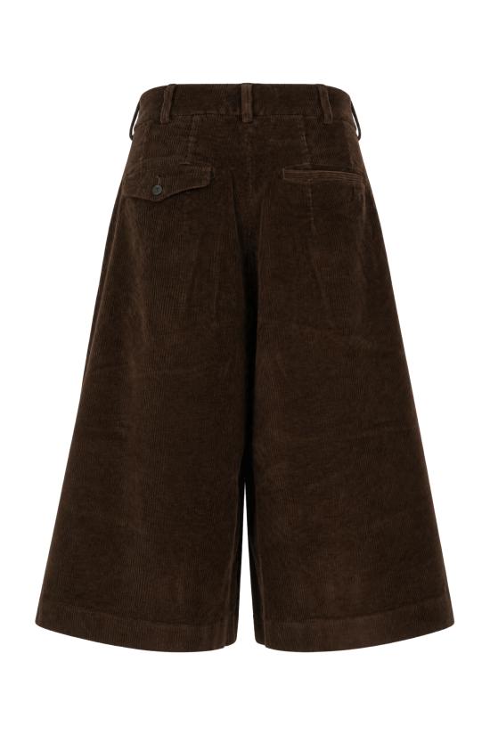 26FW 트루 에비뉴 숏팬츠 RIVARIBBEDVELVET DARKBROWN DARK BROWN - TRUE AVENUE