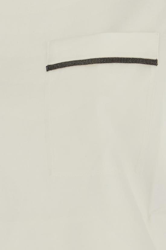 26FW 브루넬로 쿠치넬리 반팔 티셔츠 M0T81B2M10 C6159 WHITE - BRUNELLO CUCINELLI