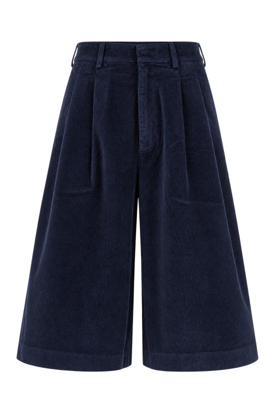 26FW 트루 에비뉴 숏팬츠 RIVARIBBEDVELVET NAVYBLUE NAVY BLUE