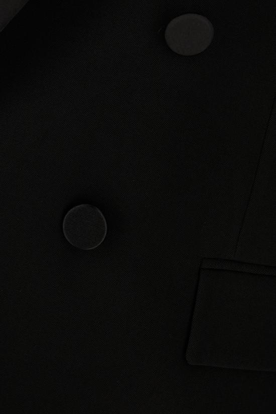 26FW 생로랑 더블 브레스티드 턱시도 자켓 더블 브레스티드 턱시도 자켓 A003I9Y7E63 1000 NOIR - SAINT LAURENT