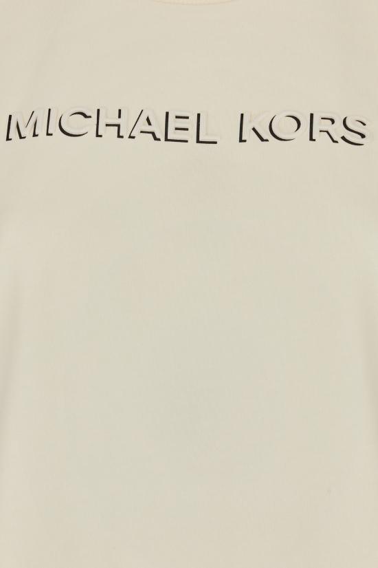26FW 마이클 코어스 반팔 티셔츠 MRT6528597J 110 BONE - MICHAEL KORS