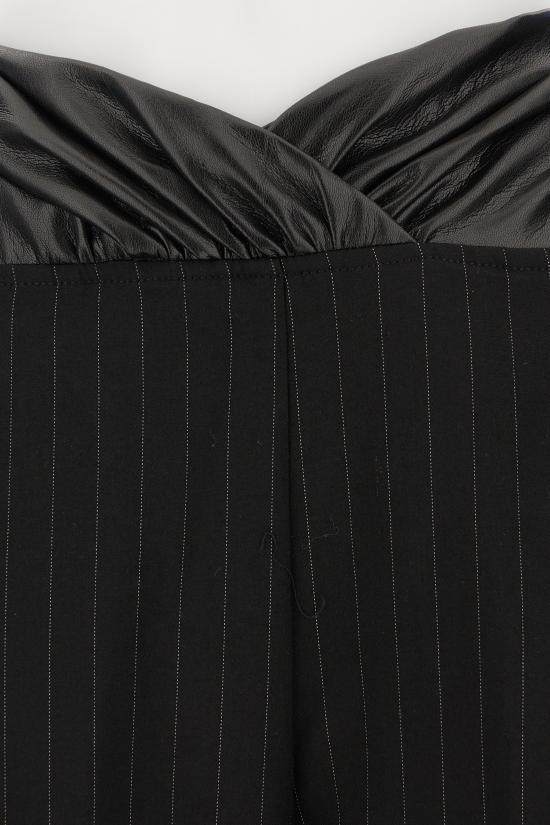 26FW 안다마네 스트레이트 팬츠 T200473ATNW069 833 BLACK WHITE - ANDAMANE