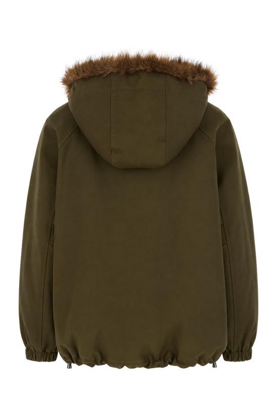 26FW 발렌티니 코트 K6103REV ARMYGREENBROWN ARMY GREEN BROWN - VALENTINI