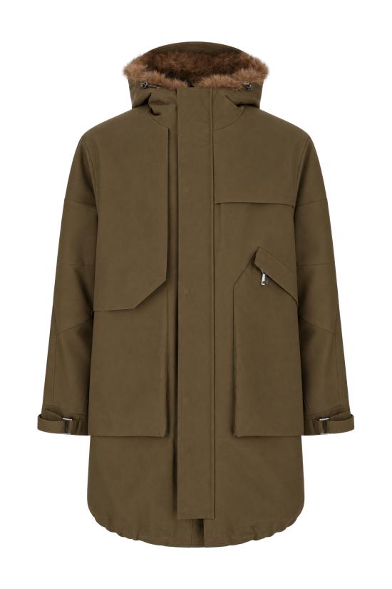 26FW 발렌티니 코트 KM8103 ARMYGREENBROWN ARMY GREEN BROWN