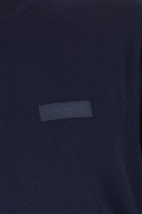 26FW 지방시 스웨터 BM90X74YQL 403 NIGHT BLUE - GIVENCHY