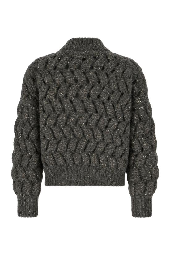 26FW 브루넬로 쿠치넬리 스웨터 MNT347514 CGD77 GRIGIO SCURO PIOMBO - BRUNELLO CUCINELLI