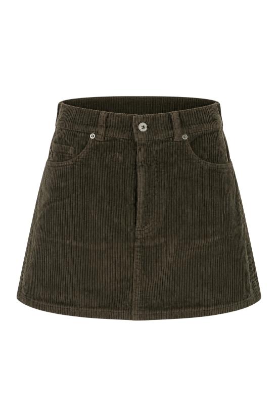 26FW 트루 에비뉴 스커트 MINICORDUROY BROWN