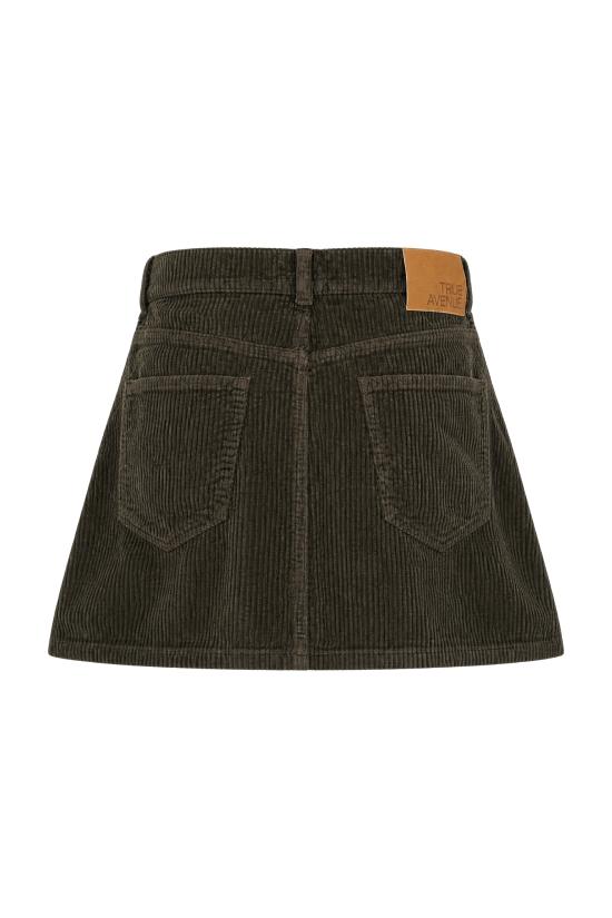 26FW 트루 에비뉴 스커트 MINICORDUROY BROWN - TRUE AVENUE