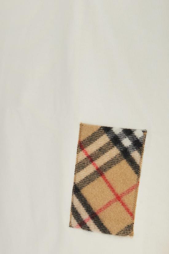 26FW 버버리 반팔 티셔츠 8132971 B7078 CHALK - BURBERRY
