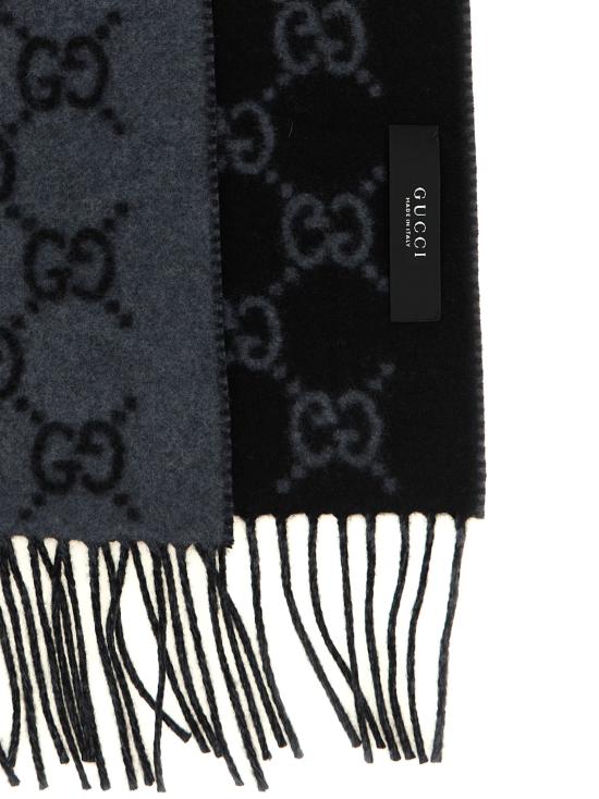 26FW 구찌 GG 캐시미어 스카프 8123174GABX1260 Multicolor - GUCCI