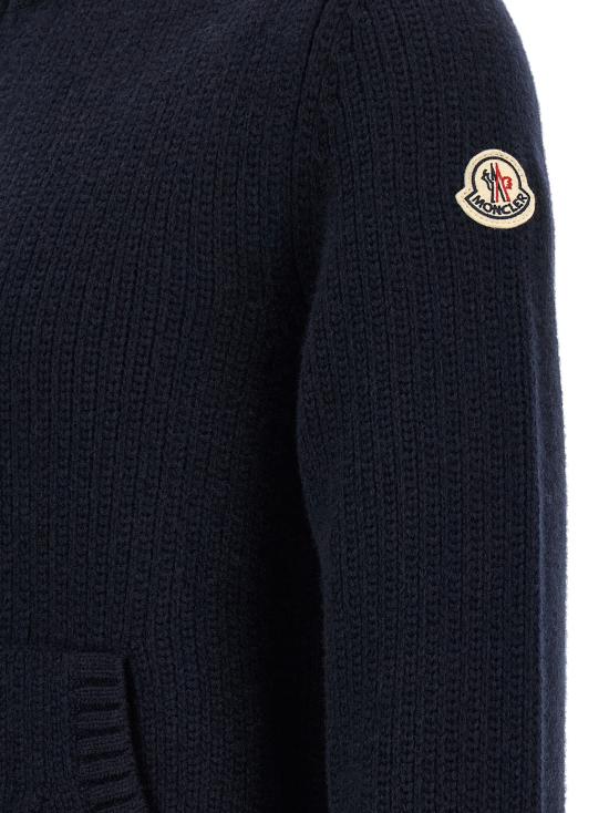 26FW 몽클레어 가디건 L20919B00058M4281745 Blue - MONCLER