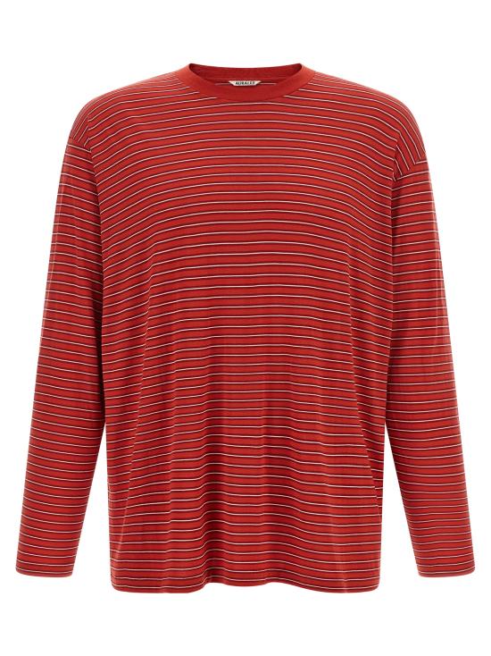 26FW 오라리 스웨터 A26AP01BTREDSTRIPE