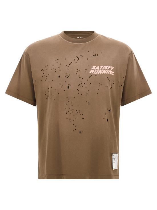 26FW 새티스파이 모스테크 티셔츠 11006981E8981E8 Brown
