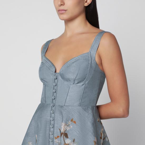 26FW 짐머만 원피스 0247DF263LI Blue - ZIMMERMANN