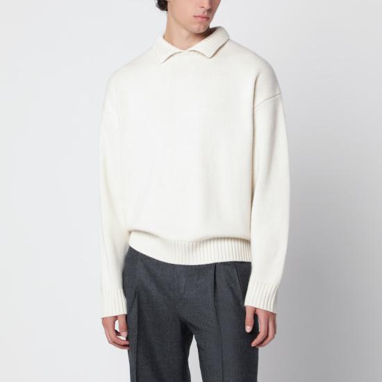 26FW 익스트림캐시미어 폴로 티셔츠 514 035 0WS Beige