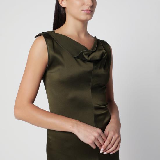 26FW 빅토리아 베컴 원피스 1426WDR007663BPL Green - VICTORIA BECKHAM