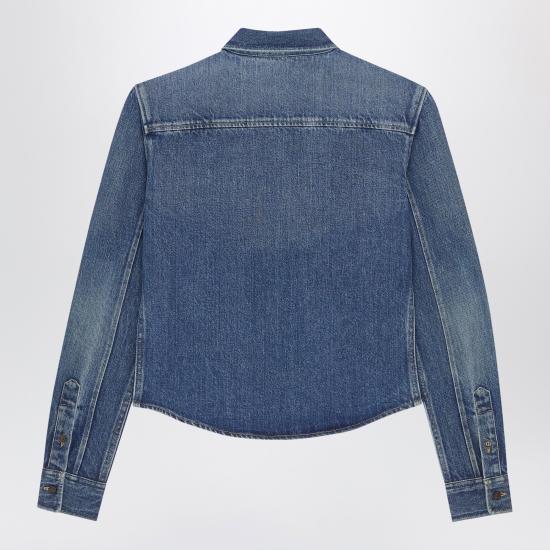 26FW 생로랑 셔츠 873984Y20PA Blue - SAINT LAURENT