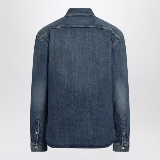 26FW 생로랑 셔츠 862246Y20PA Blue - SAINT LAURENT