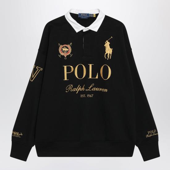 26FW 폴로 랄프로렌 폴로 티셔츠 710B28609001CO Black