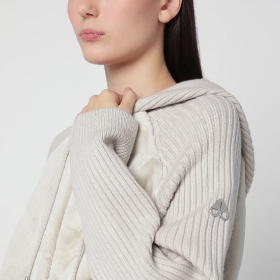 26FW 무스너클 긴팔 티셔츠 M36LK692WO White - MOOSE KNUCKLES