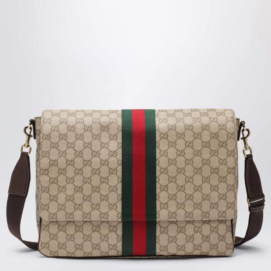26FW 구찌 WEB GG 캔버스 크로스백 A006JEFAGIJ Beige