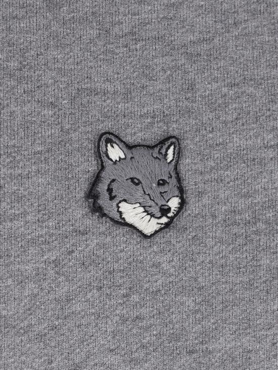 26FW 메종키츠네 폭스 헤드 컴포트 후드 PM00703KM0341 H131 GREY - MAISON KITSUNE