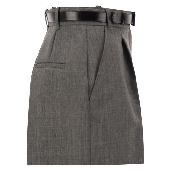 26FW 엘리자베타프랜치 숏팬츠 SH00767E2 GREY - ELISABETTA FRANCHI