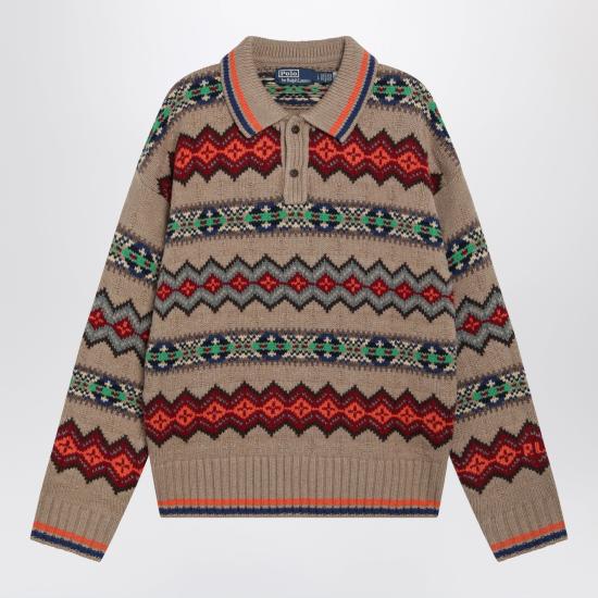 26FW 폴로 랄프로렌 폴로 티셔츠 710B23901001WO Brown