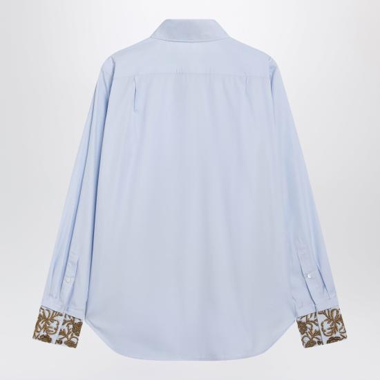 26FW 드리스 반 노튼 셔츠 0107404314 Light blue - DRIES VAN NOTEN