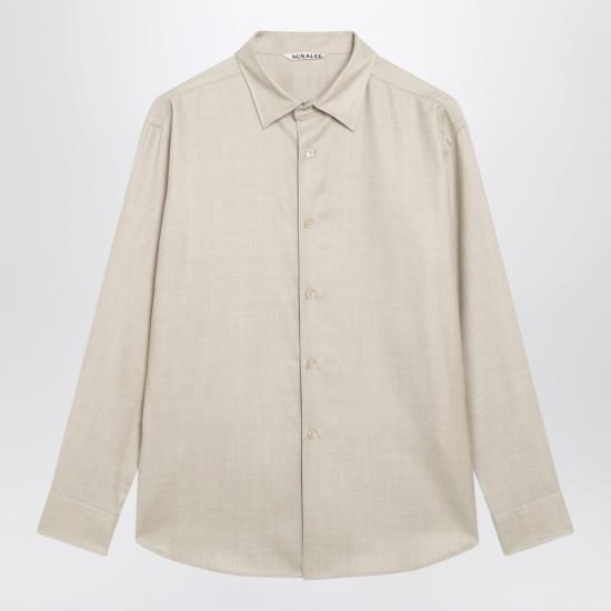 26FW 오라리 셔츠 A26AS04OSWO Beige