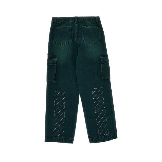 26FW [키즈] 오프화이트 탑 44BYB002F26D002 Green - OFF WHITE