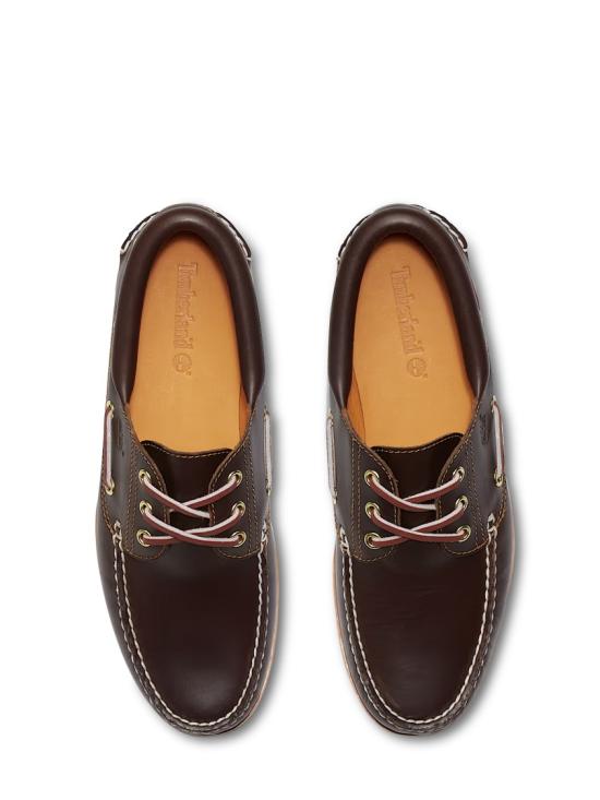 26FW 팀버랜드 클래식 3 아이 보트 슈즈 TB0300032141 Brown - TIMBERLAND
