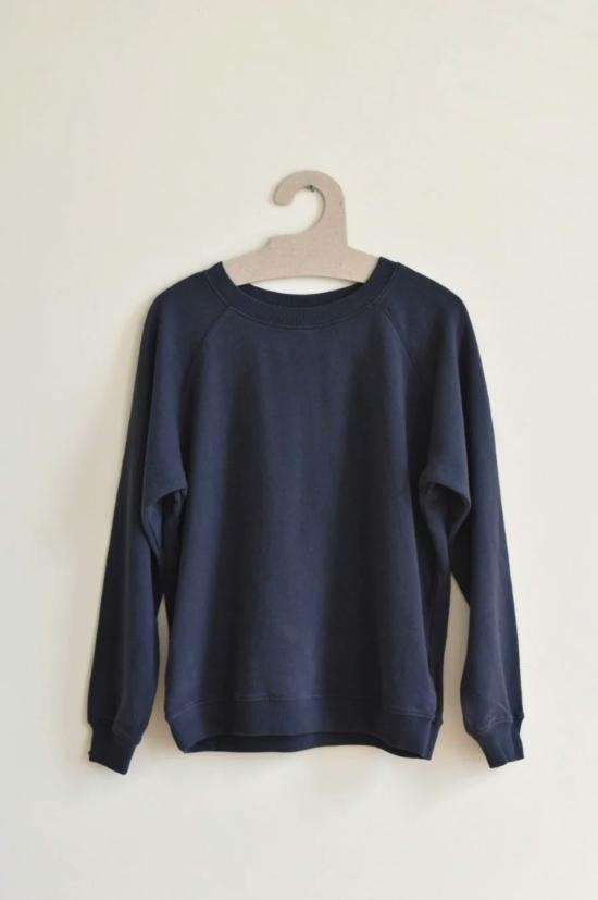  영메이븐 스웨터 Jungmaven Bonfire Raglan Sweatshirt Navy