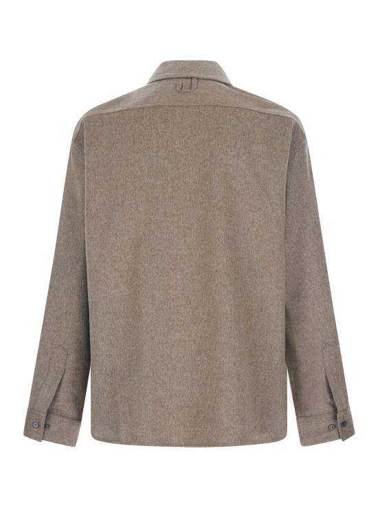 26FW 자크뮈스 셔츠 SHM00644AW00862150 Beige - JACQUEMUS