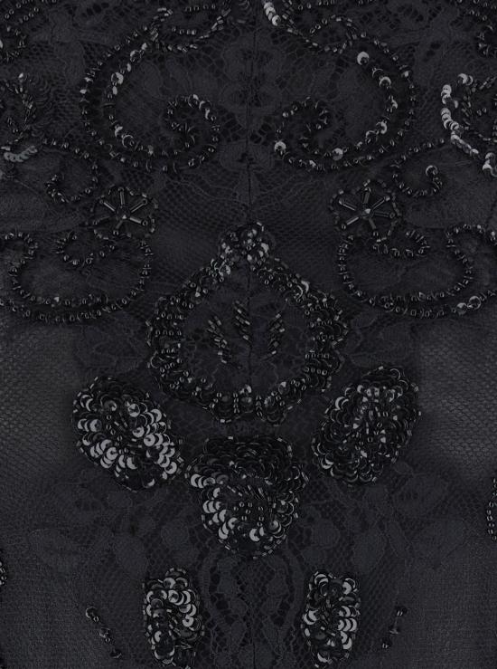 26FW 블루마린 롱 원피스 RF6063J161622222 Black - BLUMARINE