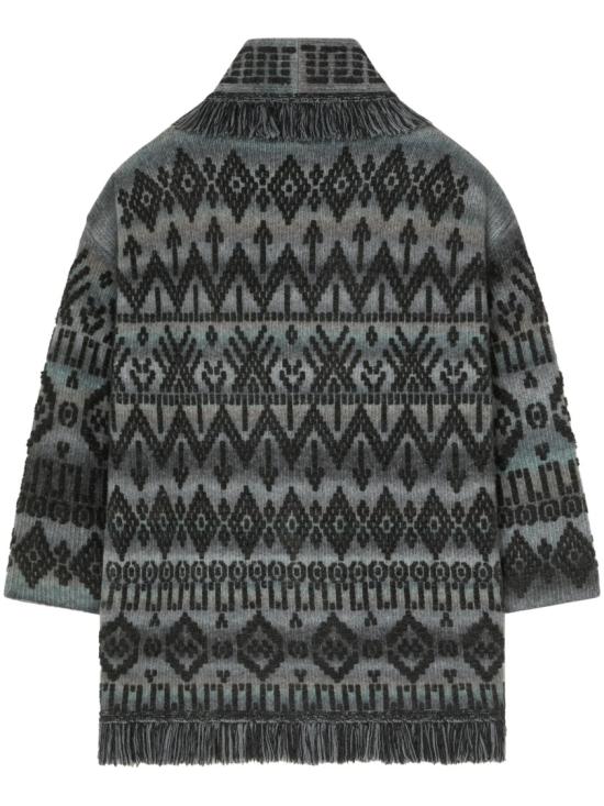 26FW 알라누이 니트웨어 LWHB064E26KNI0200772CHARCOAL MULTICOLOR - ALANUI