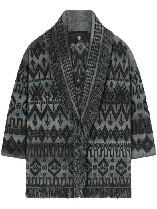 26FW 알라누이 니트웨어 LWHB064E26KNI0200772CHARCOAL MULTICOLOR