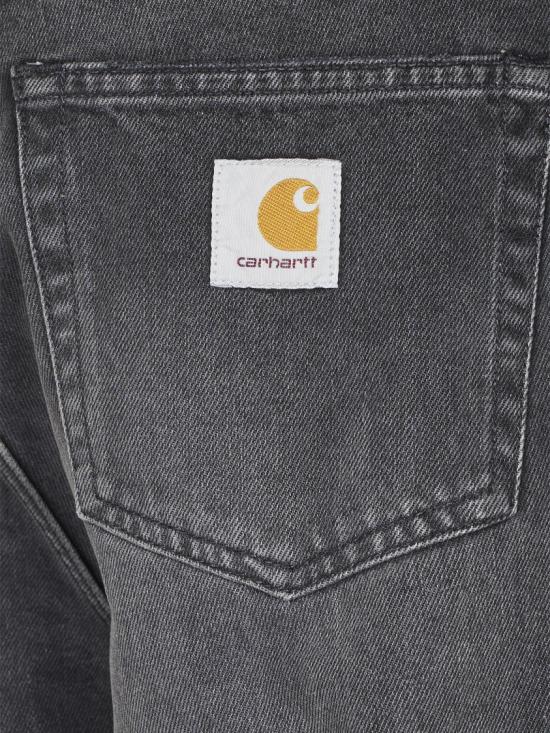 26FW 칼하트 WIP 데님 I03473389EJ Black - CARHARTT WIP