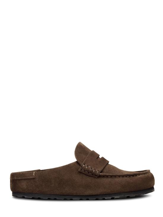 26FW 버켄스탁 네이플스 랩드 스웨이드 뮬 1031701 Brown