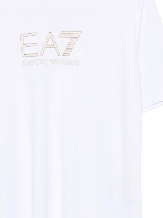 26FW 엠포리오 아르마니 반팔 티셔츠 7M002239 AF13739U0002 WHITE - EMPORIO ARMANI
