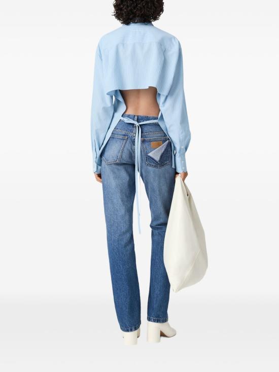 26FW MM6 메종마르지엘라 셔츠 S62DT0058 M36085001F LIGHT BLUE - MM6 MAISON MARGIELA