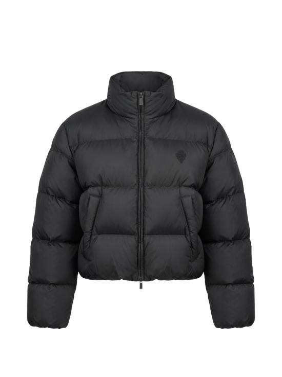 26FW 구찌 하이넥 크롭 패딩 재킷 A00917 ZAVMJ1000 BLACK