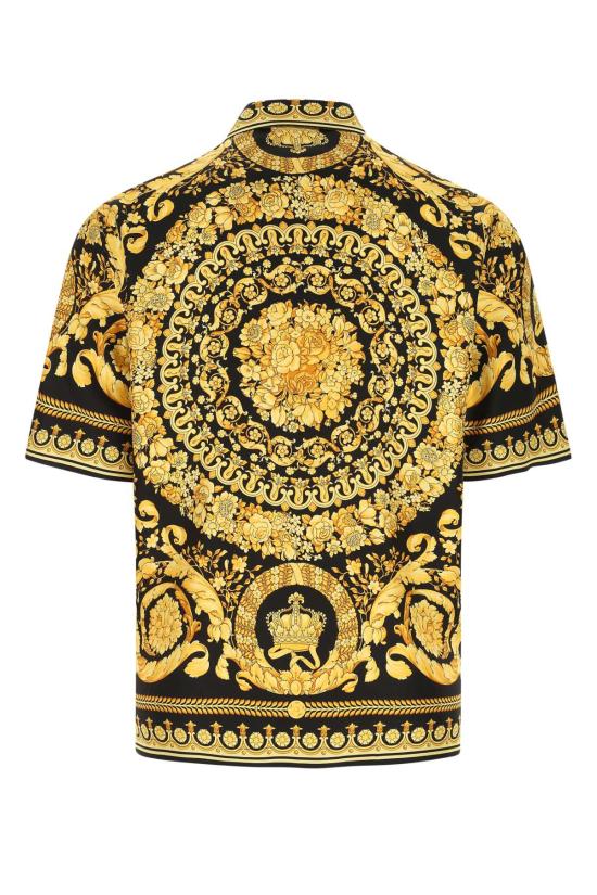 26FW 베르사체 반팔 셔츠 10039261A03044 5B000 Printed - VERSACE
