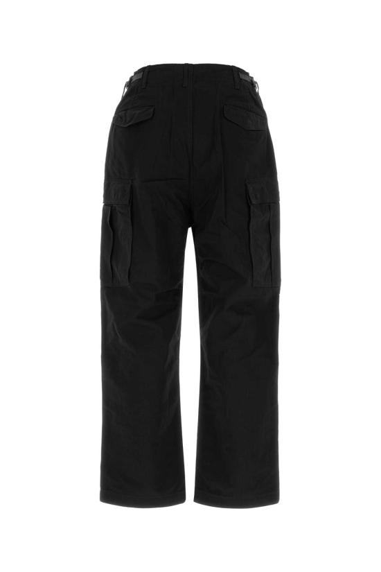 26FW 나나미카 스트레이트 팬츠 S25SC089E K Black - NANAMICA